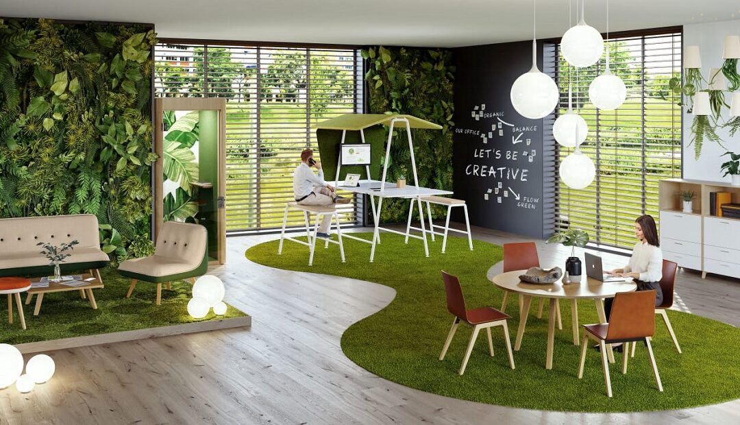 7 bienfaits des plantes au bureau