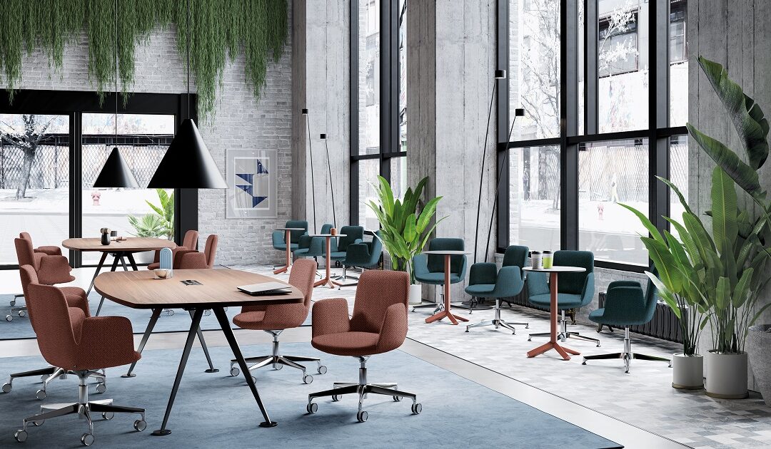 Le design biophilique dans les bureaux