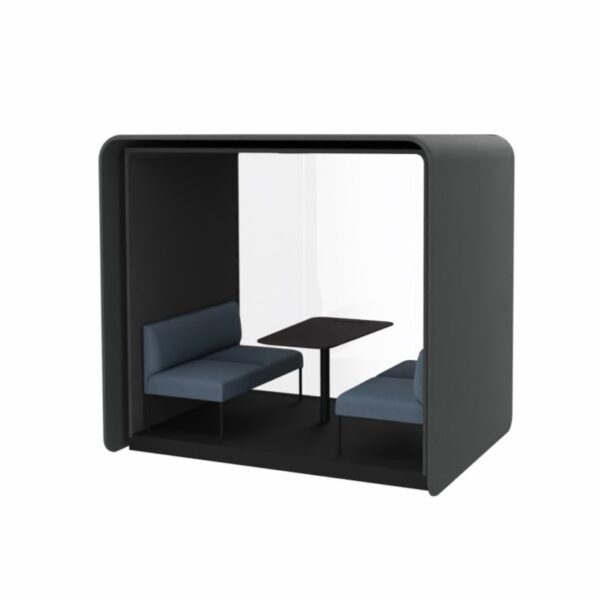 Pod acoustique ouverte 4 places